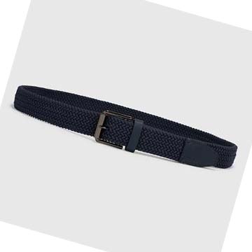 Ceintures Ecco Formal Braided Femme Bleu | FR 395ILH
